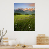 Julian Alps View Poster (Küche)
