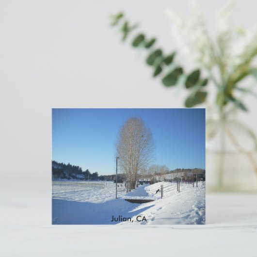 Julian, CA Postkarte (Stehend Vorderseite)