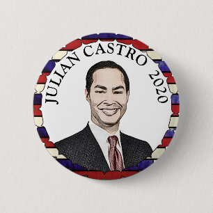 Julian Castro für die Unterstützung der Präsidents Button