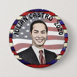 Julian Castro für die Unterstützung der Präsidents Button