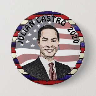 Julian Castro für die Unterstützung der Präsidents Button
