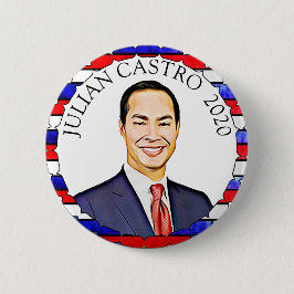 Julian Castro für die Unterstützung der Präsidents Button