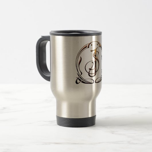 Julian Strande Travel Mug Reisebecher (Vorderseite Links)