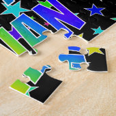 "JULIAN" Vorname, Spaß "GLÜCKLICHER GEBURTSTAG" Puzzle (Seite)