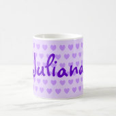 Juliana in Lila Kaffeetasse (Mittel)