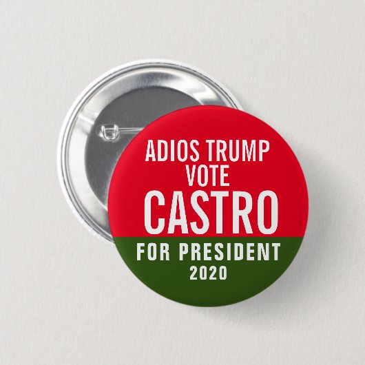 Julianischer Castro für Präsidenten 2020 Button (Vorne & Hinten)