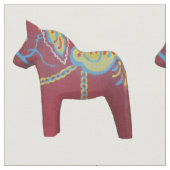 Julias Dala Horse Fabric Stoff (Nahaufnahme)
