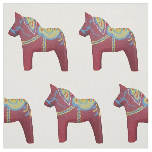 Julias Dala Horse Fabric Stoff (Muster)