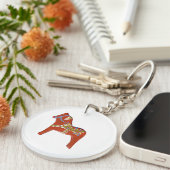 Julias Dala Horse Schlüsselanhänger (Vorderseite rechts)