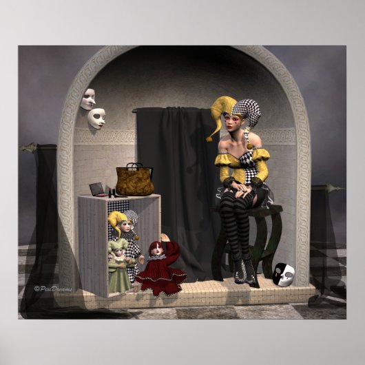 "Julias Puppentheater" - Poster (Vorne)