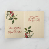 Julibocken von John Bauer (1912) Feiertagskarte (Innenseite)