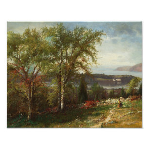 Julie Beers-Hudson River bei Croton Point Fotodruck