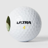 Julie Daydreaming (Schöne junge Frau) Golfball (Logo)