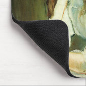 Julie Daydreaming (Schöne junge Frau) Mousepad (Ecke)