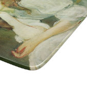 Julie Daydreaming (Schöne junge Frau) Schneidebrett (Ecke)