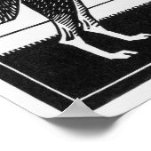 Julie de Graag Dog Poster (Ecke)