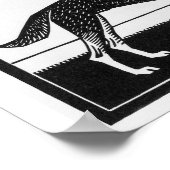 Julie de Graag Hund Poster (Ecke)