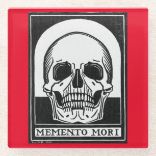 Julie de Graag Memento Mori (1916) Glasuntersetzer