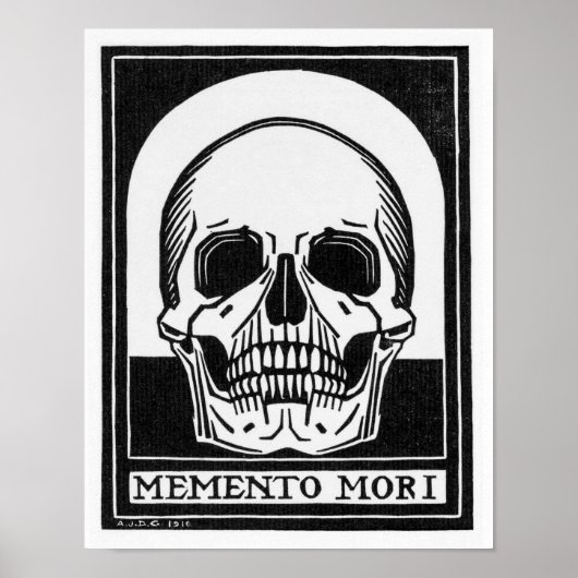 Julie de Graag Memento Mori (1916) Poster (Vorne)