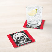 Julie de Graag Memento Mori (1916) Rechteckiger Pappuntersetzer (Vor Ort)