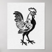 Julie de Graag Rooster Poster (Vorne)