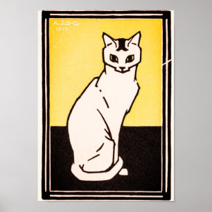 Julie de GraagSitting Cat Poster