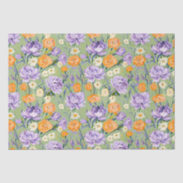 Julie Floral Seidenpapier