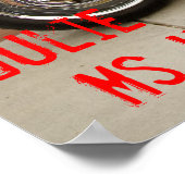 Julie, Frau High Desert-BIrds of Prey 2008 Poster (Ecke)