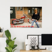 Julie, Frau High Desert-BIrds of Prey 2008 Poster (Heimbüro)