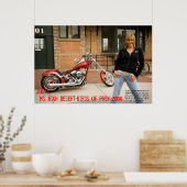 Julie, Frau High Desert-BIrds of Prey 2008 Poster (Küche)