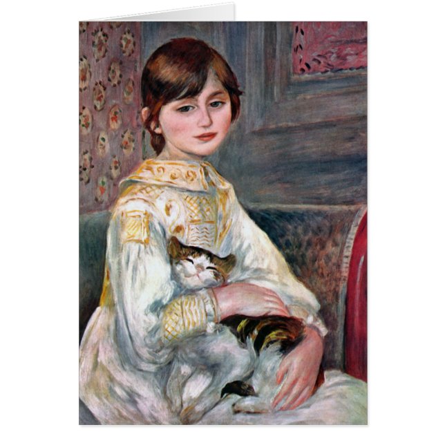 Julie Manet (Kind mit Katze) Renoir (Vorne)