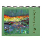 Julie Richman Digital Drawing Calendar Kalender (Titelbild)