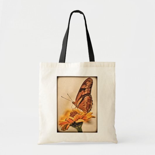 Julie-Schmetterling Tragetasche (Vorne)