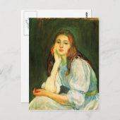 Julie träumt von Berthe Morisot Postkarte (Vorne/Hinten)