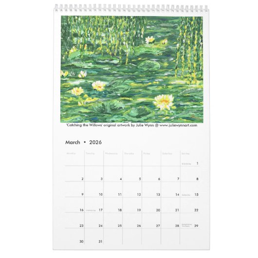 Julie Wynn Art Calendar Kalender (Mär 2026)