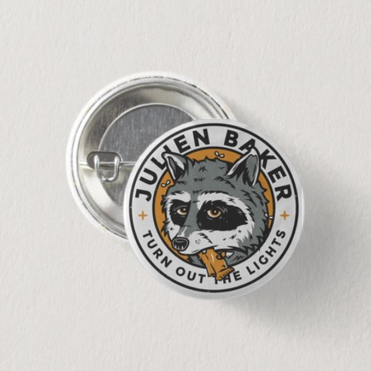 Julien Bäckerracoon-Button Button (Vorne & Hinten)