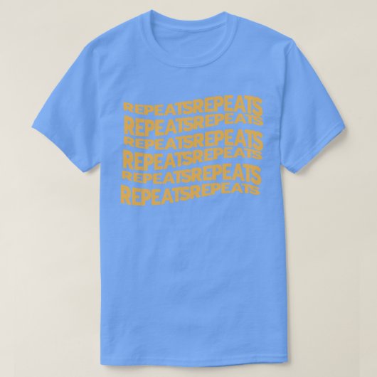 Julien Baker Repeat lyric T-Shirt (Design vorne)
