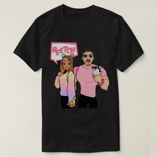 Julien Solomita und Jenna T-Shirt (Design vorne)