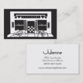 Julienne-Visitenkarte Visitenkarte (Vorne/Hinten)