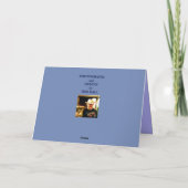 Julie's Dankeschön Card Dankeskarte (Rückseite)