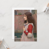 Juliet | John William Waterhouse Karte (Vorderseite/Rückseite Beispiel)