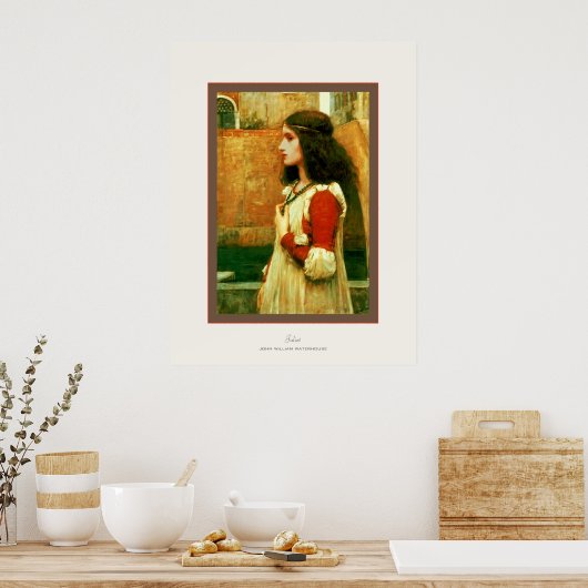 Juliet ~ John William Waterhouse Poster (Küche)