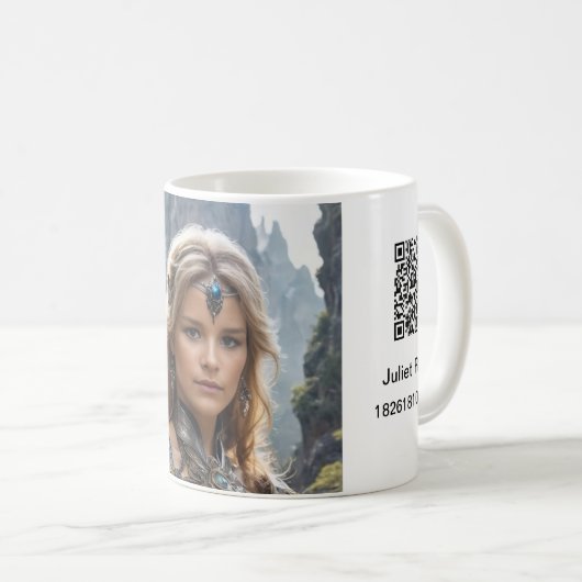 Juliet Rebko .2 Tasse, 11 oz Kaffeetasse (VorderseiteRechts)