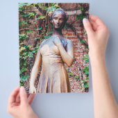 Juliet statue, Verona, Italien Flyer (Hand)