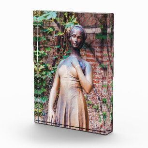 Juliet statue, Verona, Italien Fotoblock