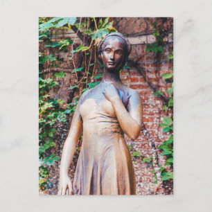 Juliet statue, Verona, Italien Postkarte