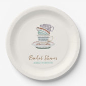 JULIET Tee Set Party Brautparty Pappteller (Vorderseite)