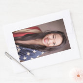 Juliet Uncensored American Flag Sticker (Umschlag)