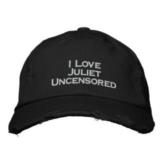 Juliet Uncensored Hat Bestickte Baseballkappe