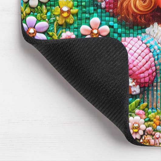 JULIET ~ VINTAGE EASTERMÄDCHEN ~ EGGS MOUSEPAD (Ecke)